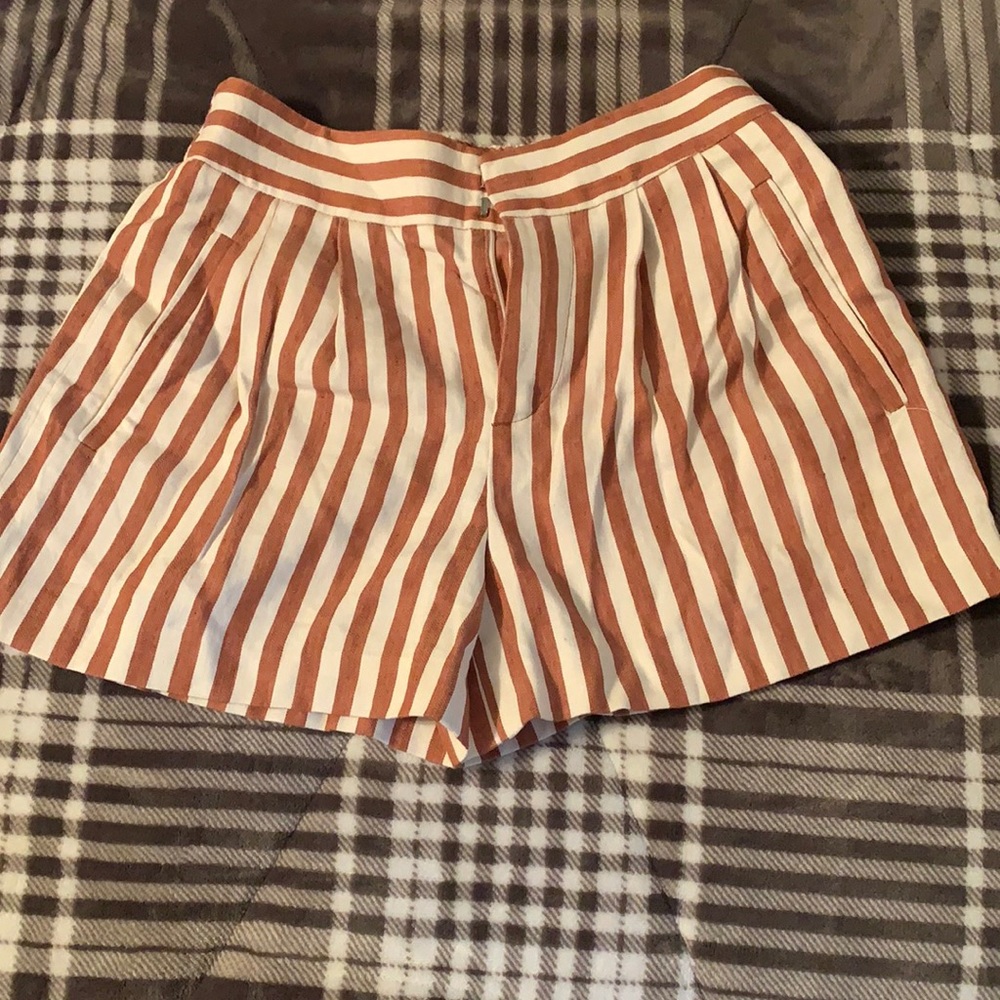 HP!! 🎉NWOT Zara striped Shorts